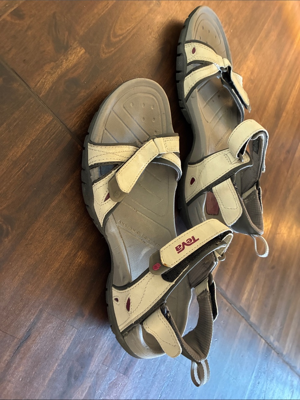 Teva Gray Sandals - 8 - Picture 3 of 5